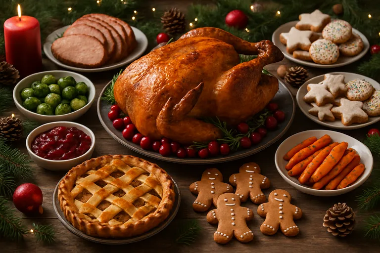 Kerstgerechten en lekkernijen